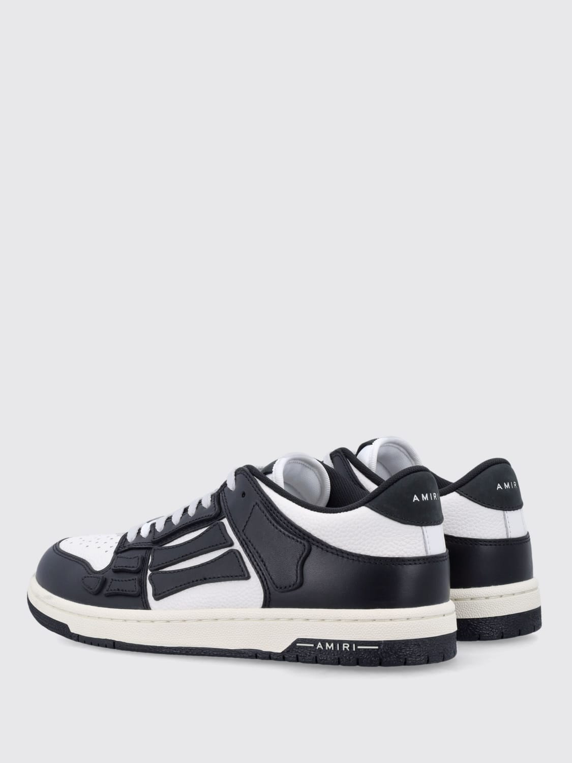 AMIRI SNEAKERS: Sneakers Skel Amiri in pelle, Nero - Img 3