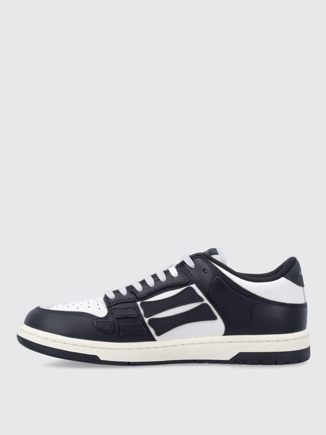 AMIRI SNEAKERS: Sneakers Skel Amiri in pelle, Nero - Img 4