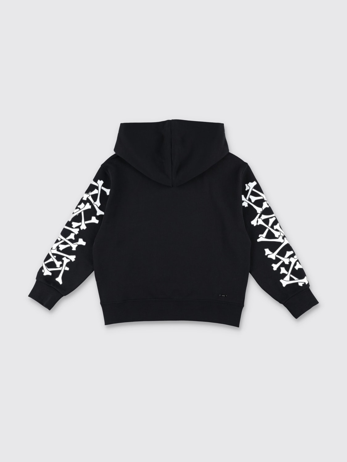 AMIRI MAGLIA: Felpa con cappuccio in cotone Amiri stampata, Nero - Img 2