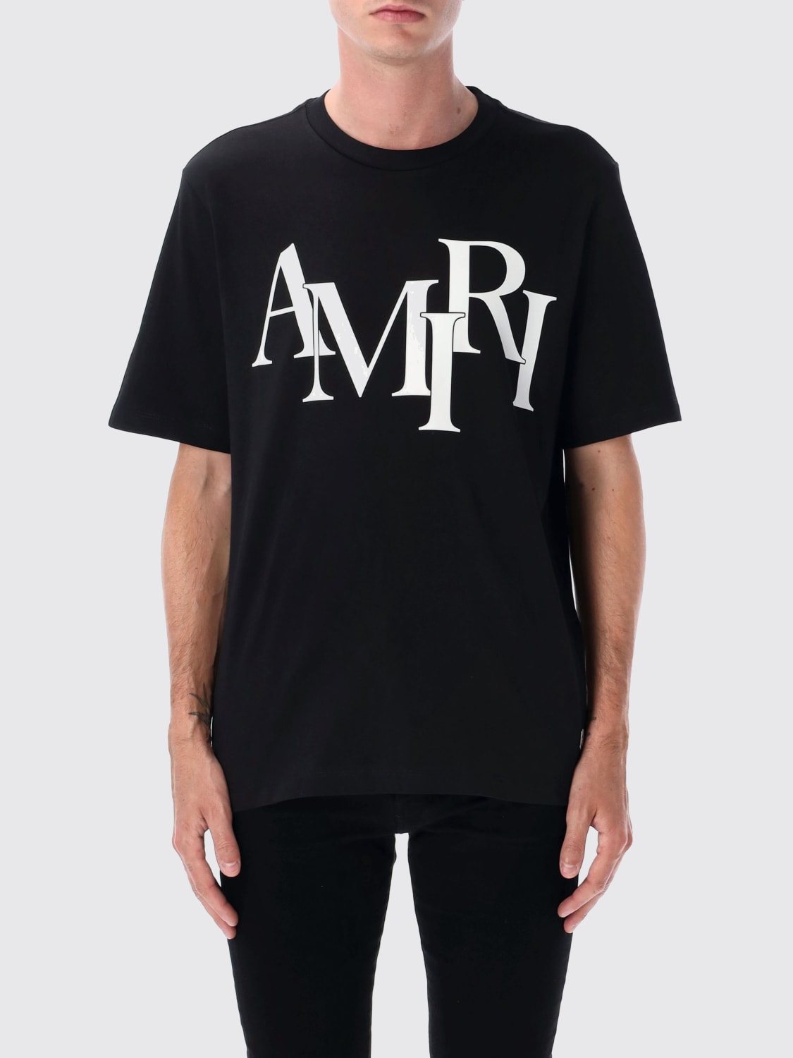 AMIRI T-SHIRT: T-shirt men Amiri, Black - Img 1