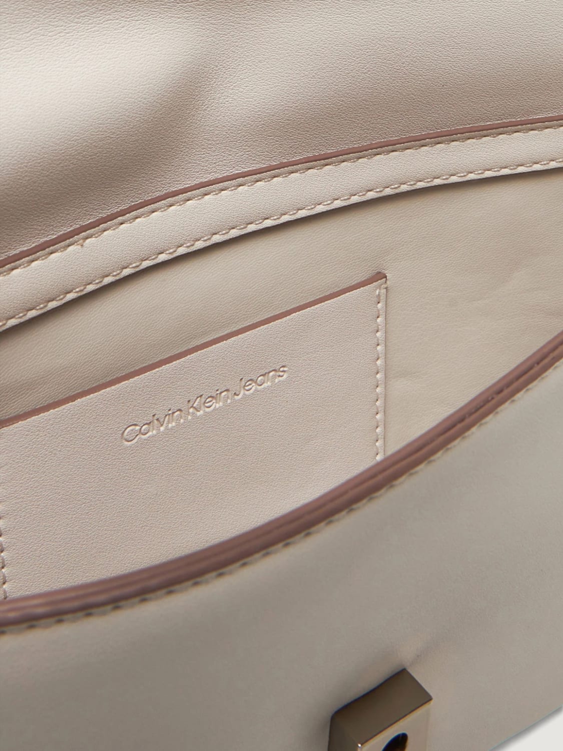 CALVIN KLEIN SHOULDER BAG: Handbag woman Calvin Klein, Milk - Img 4