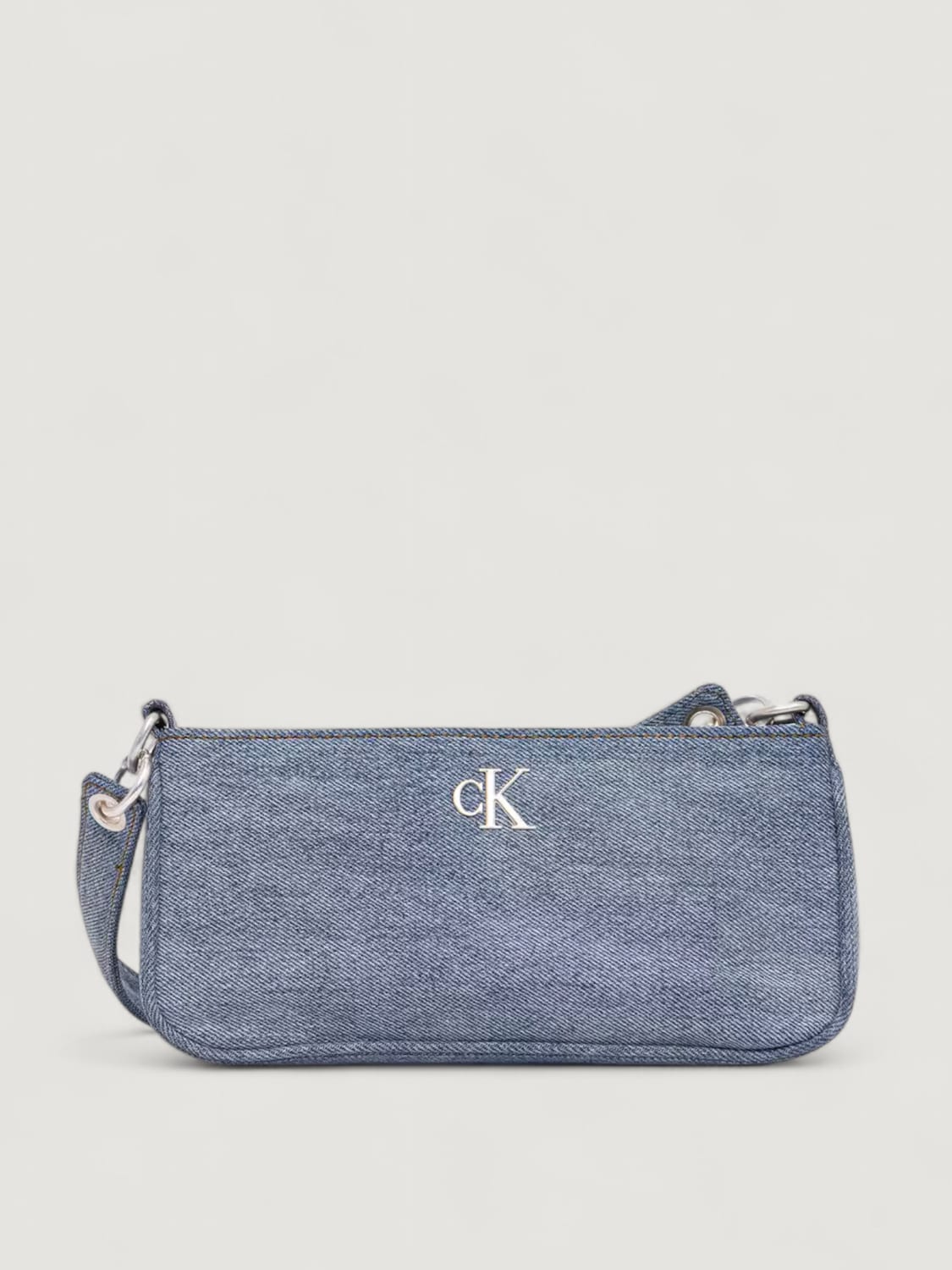 CALVIN KLEIN MINI BAG: Mini bag woman Calvin Klein, Denim - Img 1