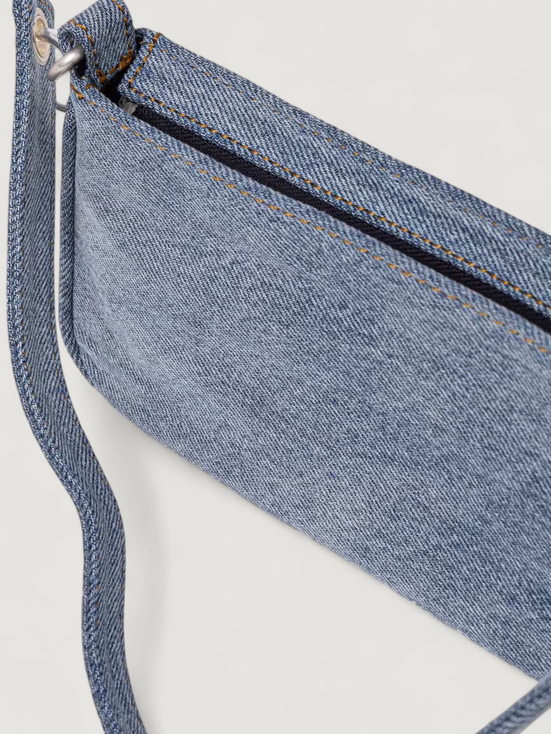 CALVIN KLEIN MINI BAG: Mini bag woman Calvin Klein, Denim - Img 4