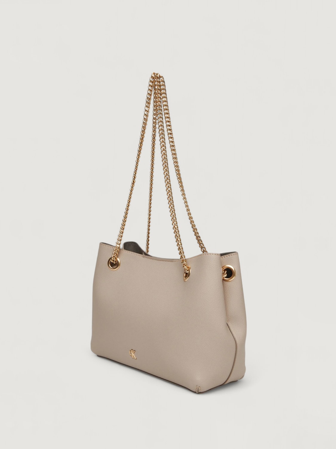 CALVIN KLEIN SHOULDER BAG: Mini bag woman Calvin Klein, Beige - Img 3