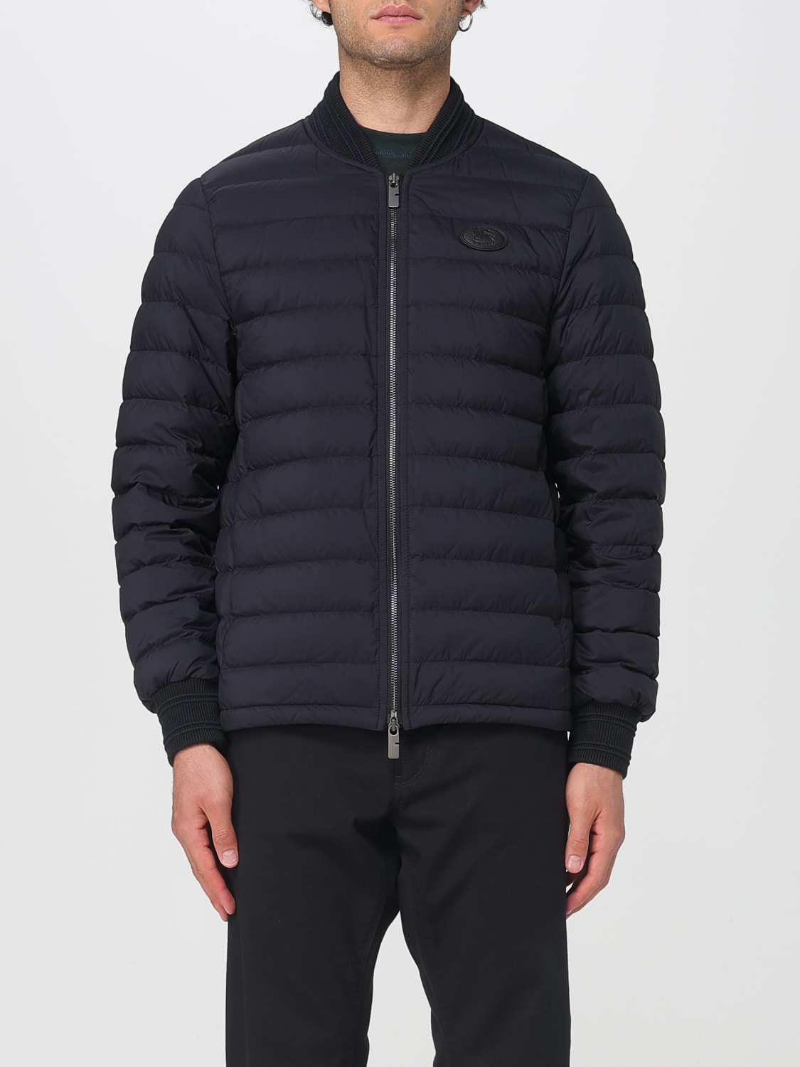 BURBERRY JACKET: Coat men Burberry, Black - Img 1