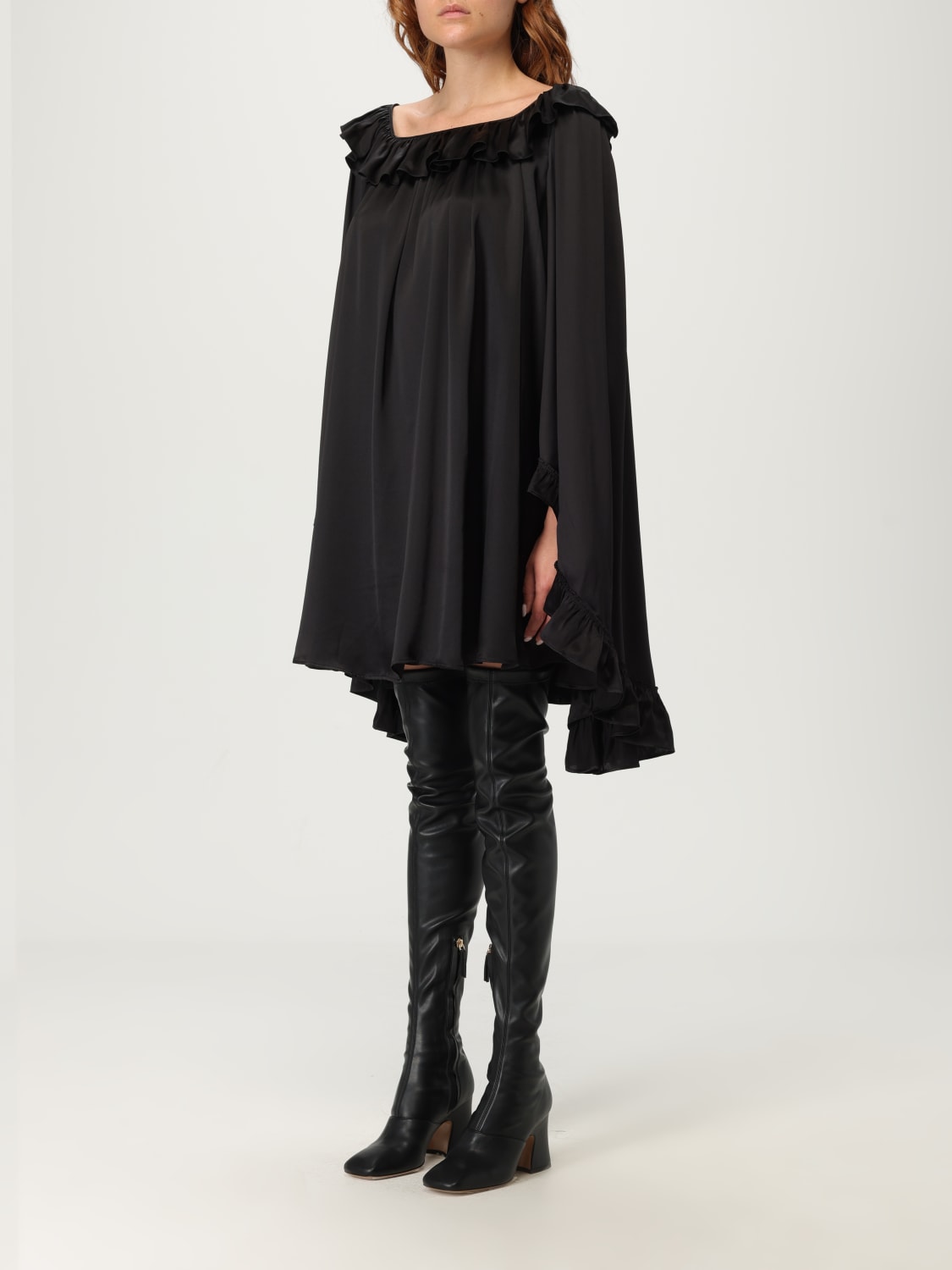CHLOÉ VESTIDO: Camisa mujer ChloÉ, Negro - Img 4