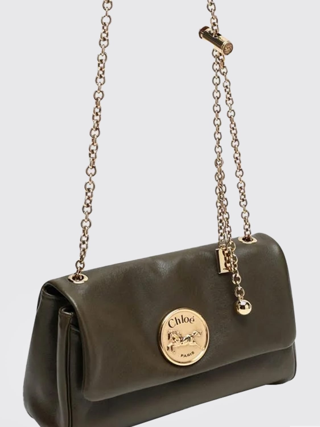 CHLOÉ SHOULDER BAG: Crossbody bags woman ChloÉ, Green - Img 3