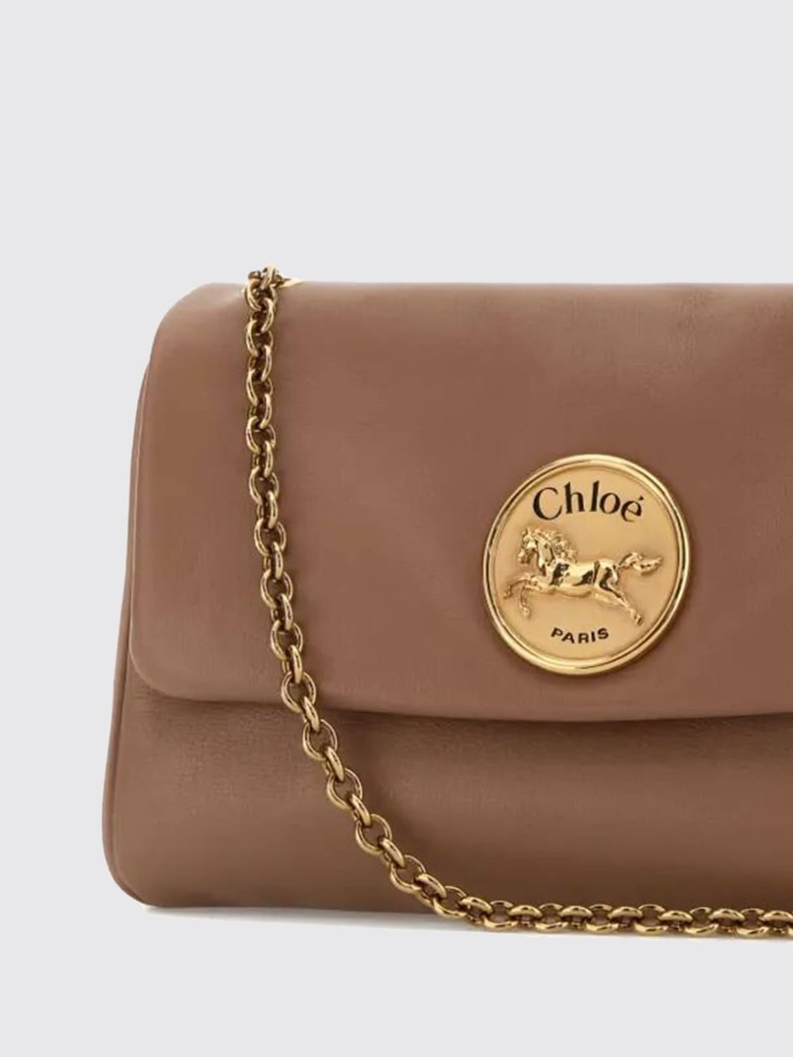 CHLOÉ SAC PORTÉ ÉPAULE: Sac bandoulière femme ChloÉ, Brûlé - Img 3