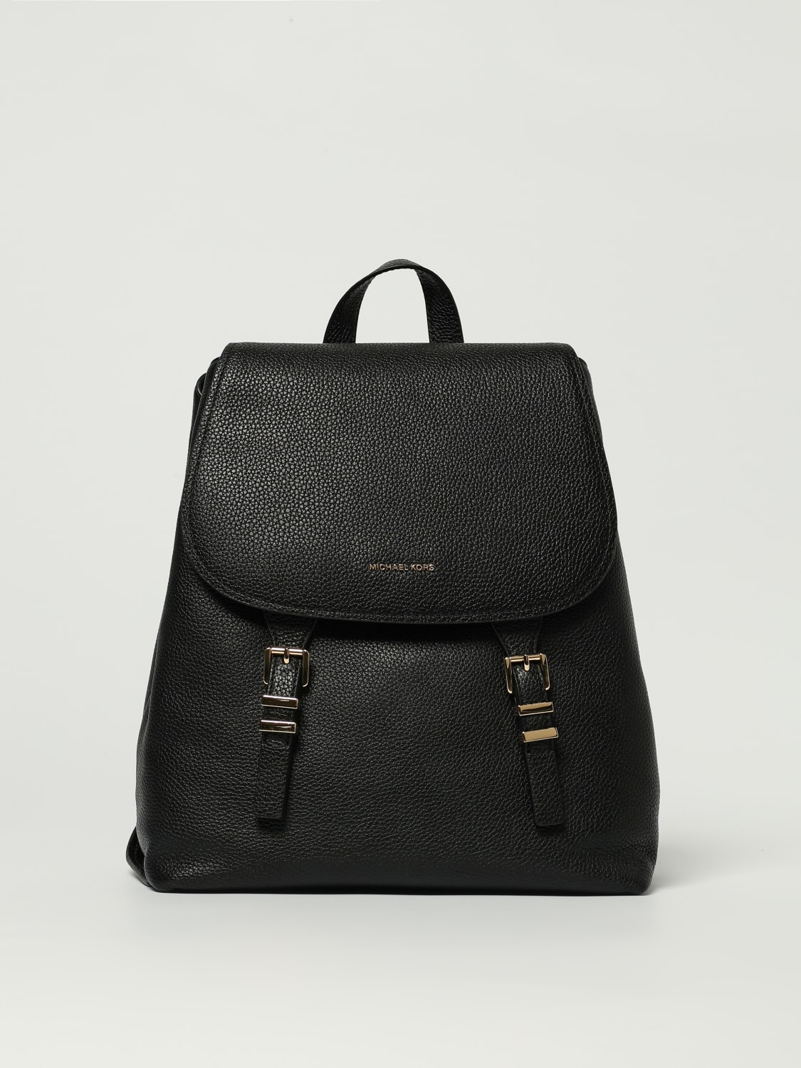 MICHAEL KORS ZAINO: Zaino Quinn Michael Kors in pelle a grana , Nero - Img 1