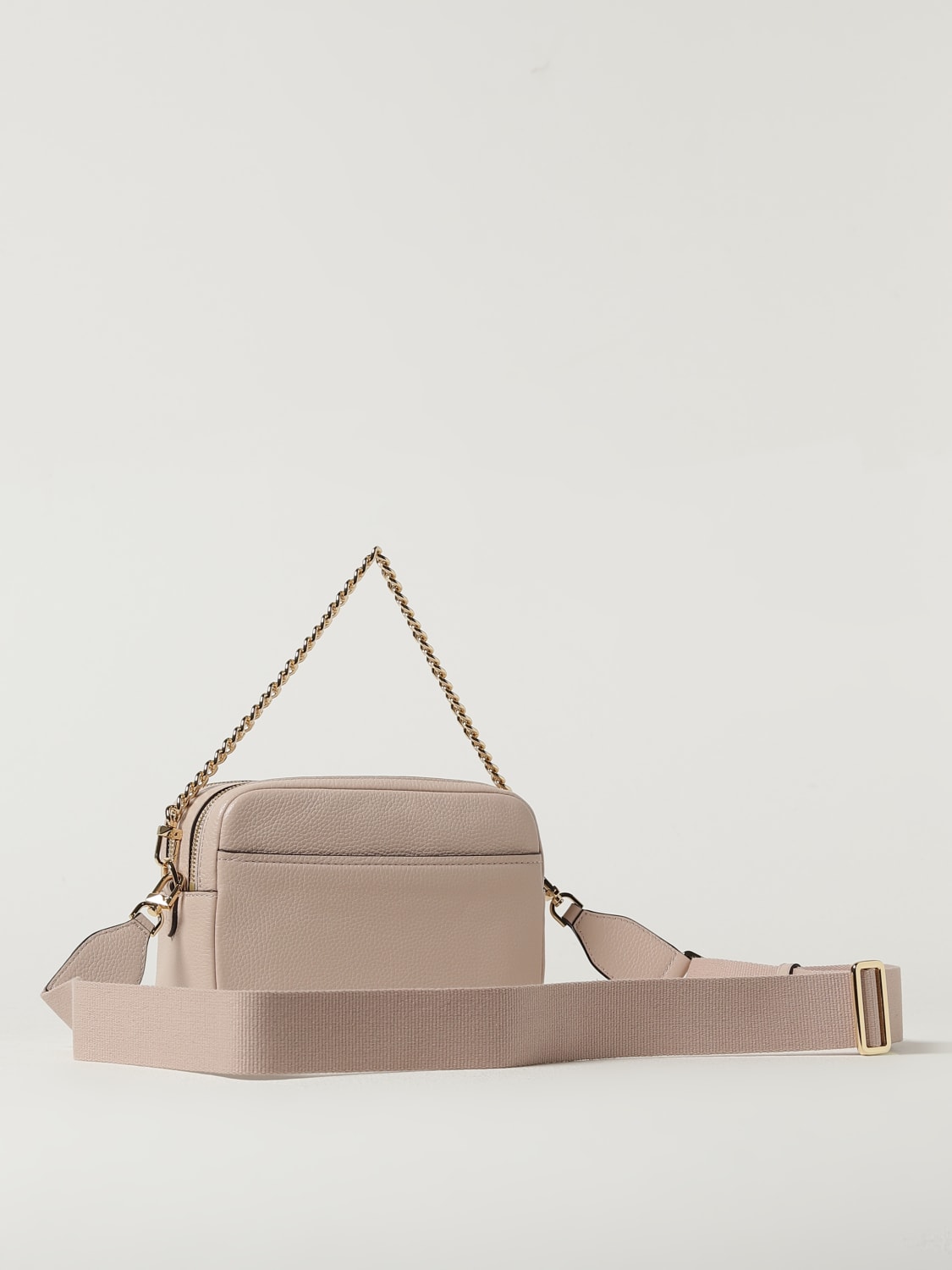 MICHAEL KORS BORSA MINI: Borsa Bryant Michael Kors in pelle a grana , Rosa - Img 2