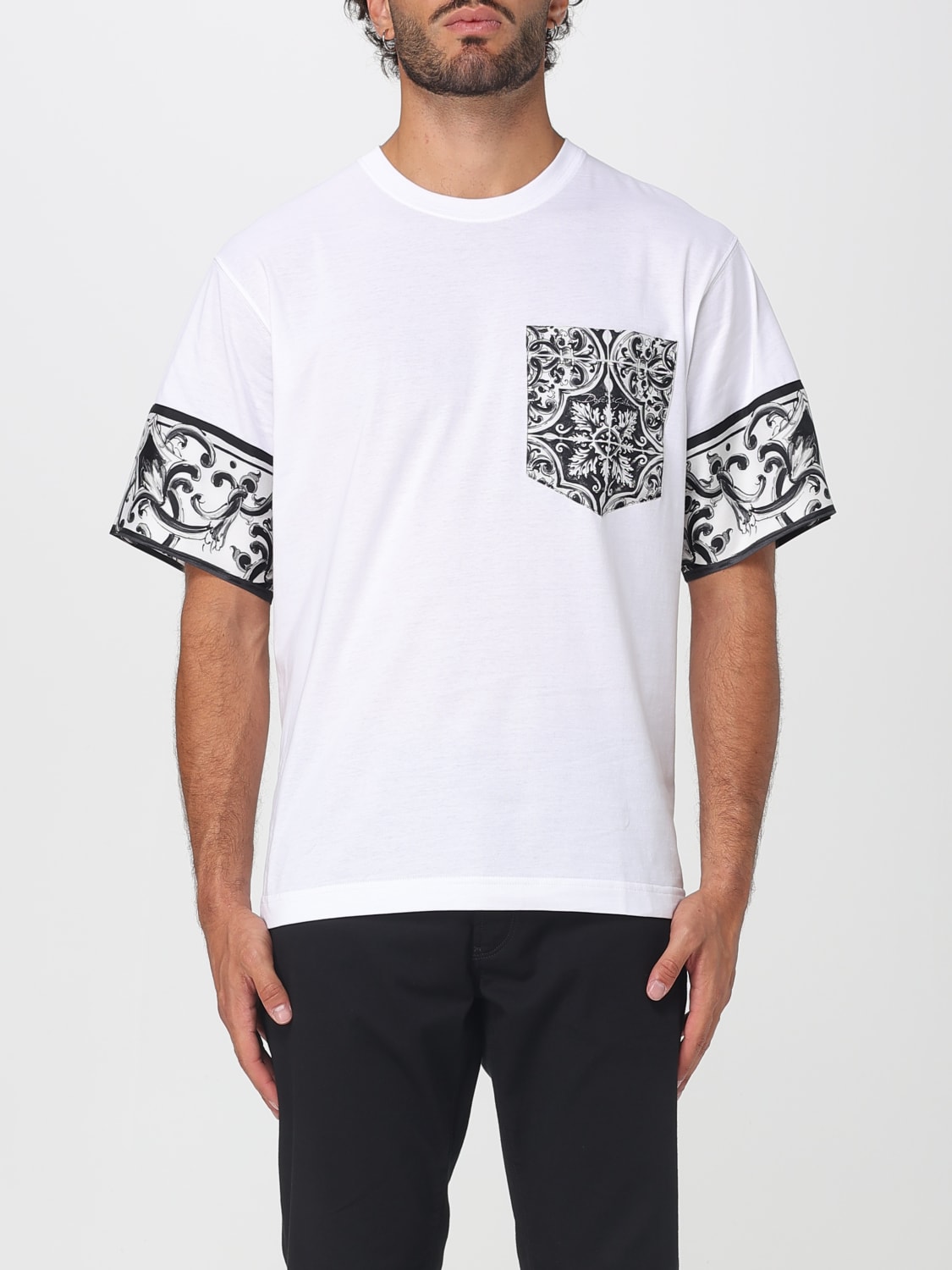 DOLCE & GABBANA T-SHIRT: T-shirt men Dolce & Gabbana, White - Img 1