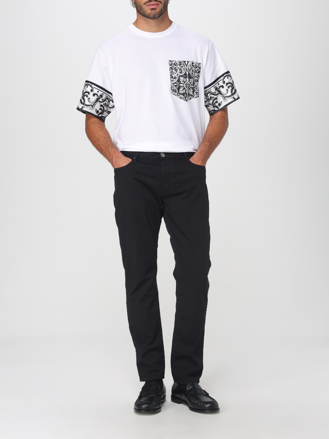 DOLCE & GABBANA T-SHIRT: T-shirt men Dolce & Gabbana, White - Img 2