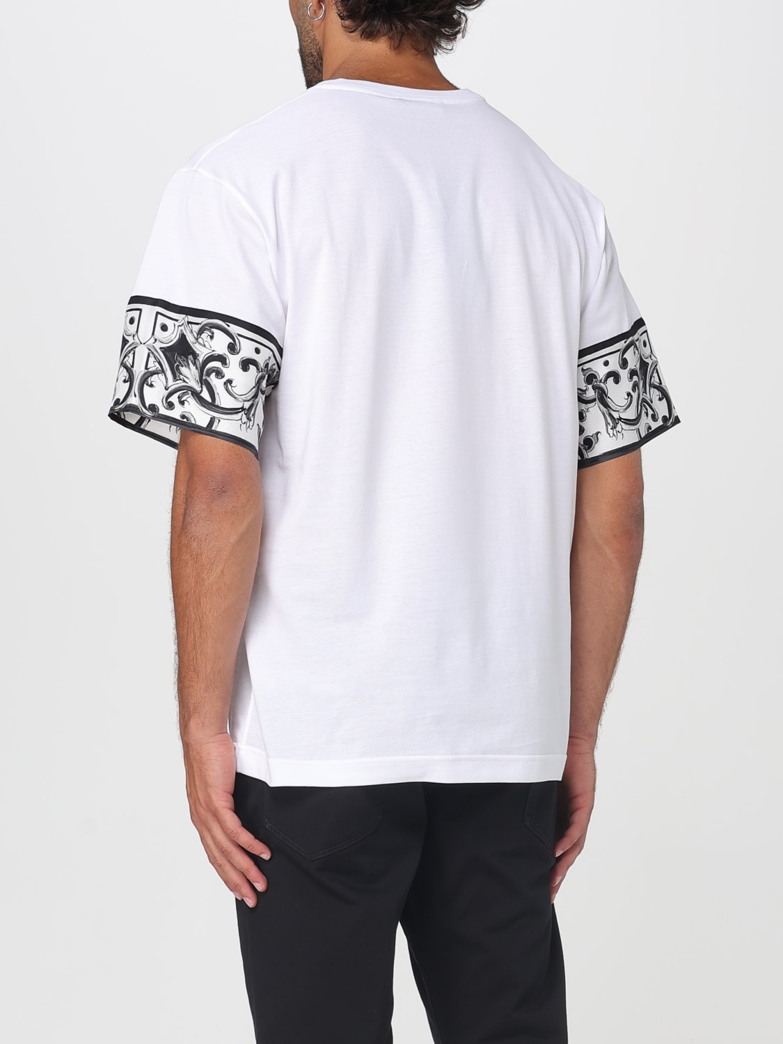 DOLCE & GABBANA T-SHIRT: T-shirt men Dolce & Gabbana, White - Img 3