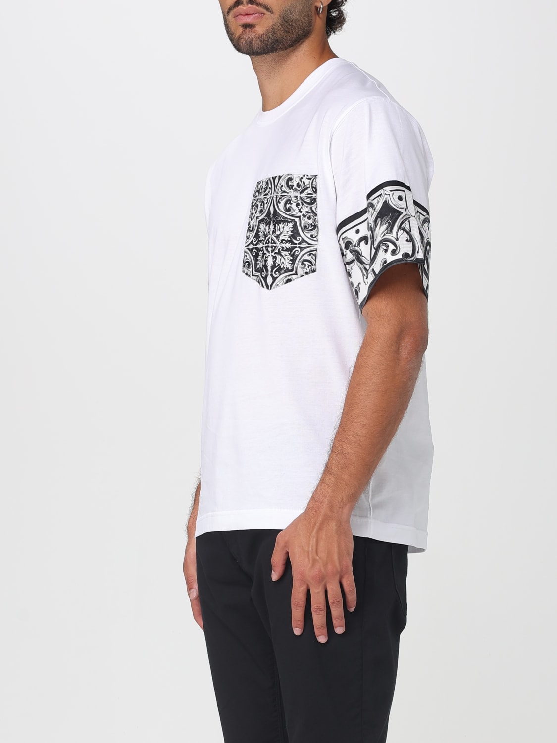 DOLCE & GABBANA T-SHIRT: T-shirt men Dolce & Gabbana, White - Img 4