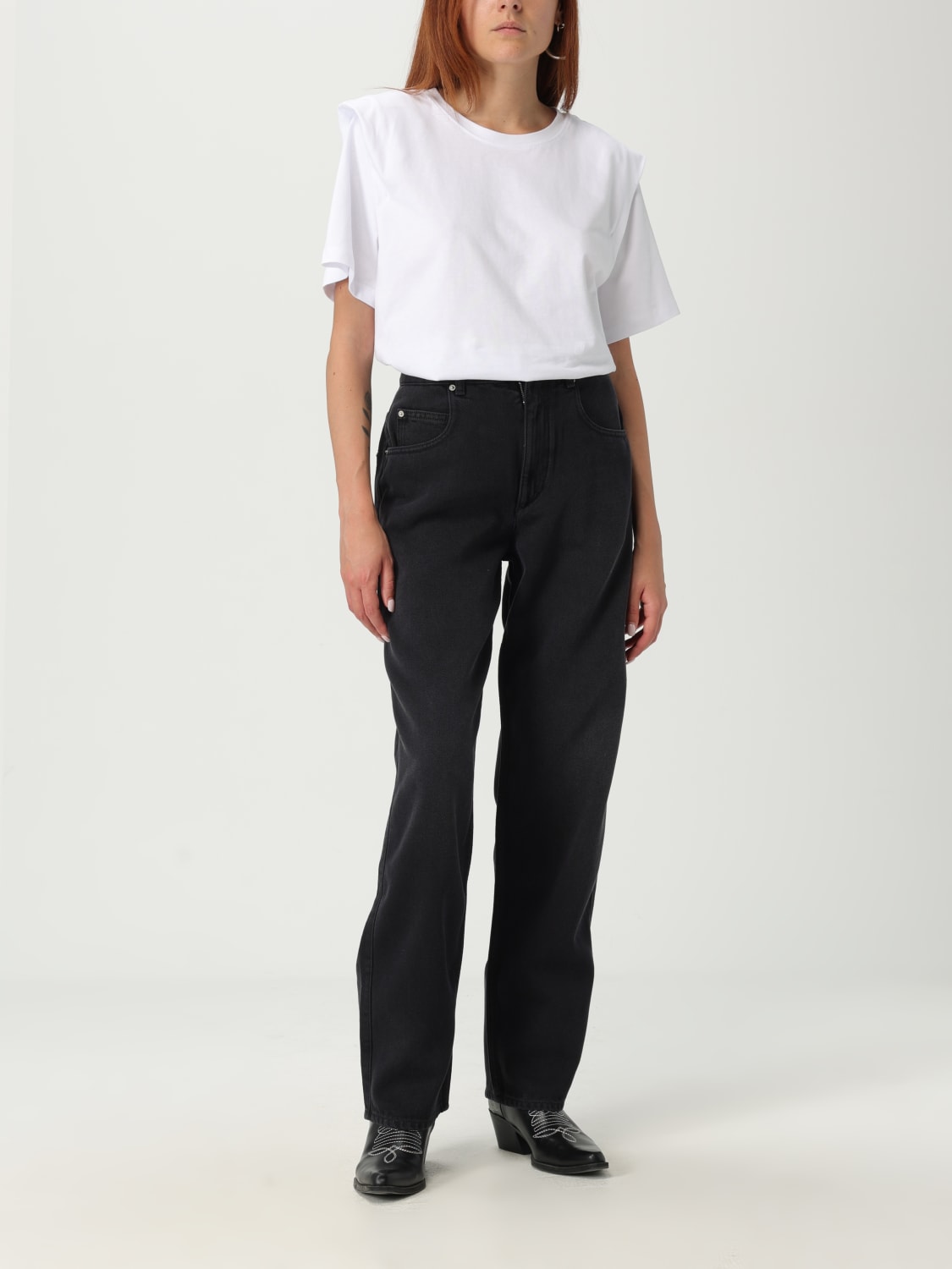 ISABEL MARANT ETOILE T-SHIRT: T-shirt woman Isabel Marant Etoile, White - Img 2