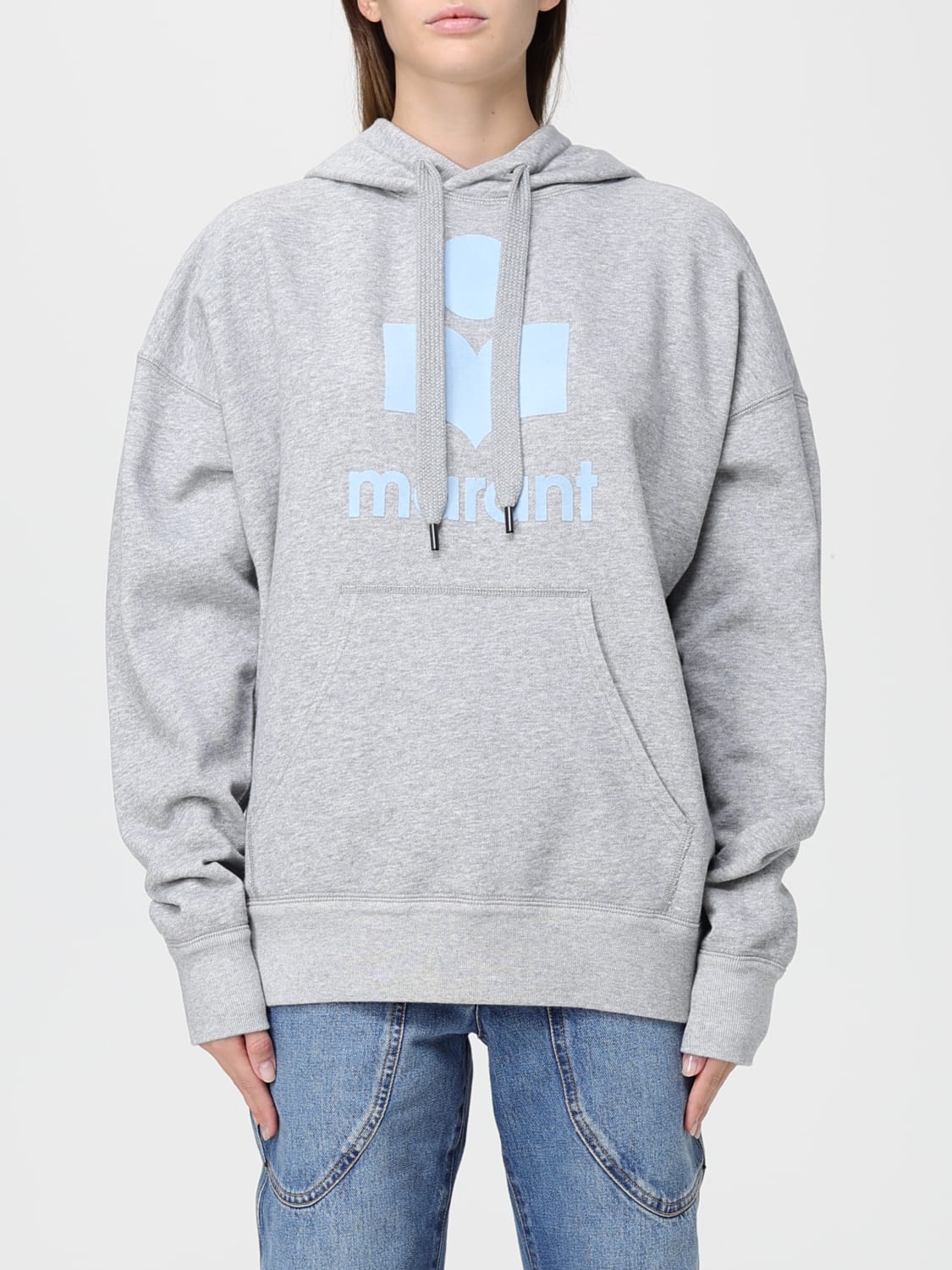 ISABEL MARANT ETOILE SWEATSHIRT: Pullover damen Isabel Marant Etoile, Grau - Img 1