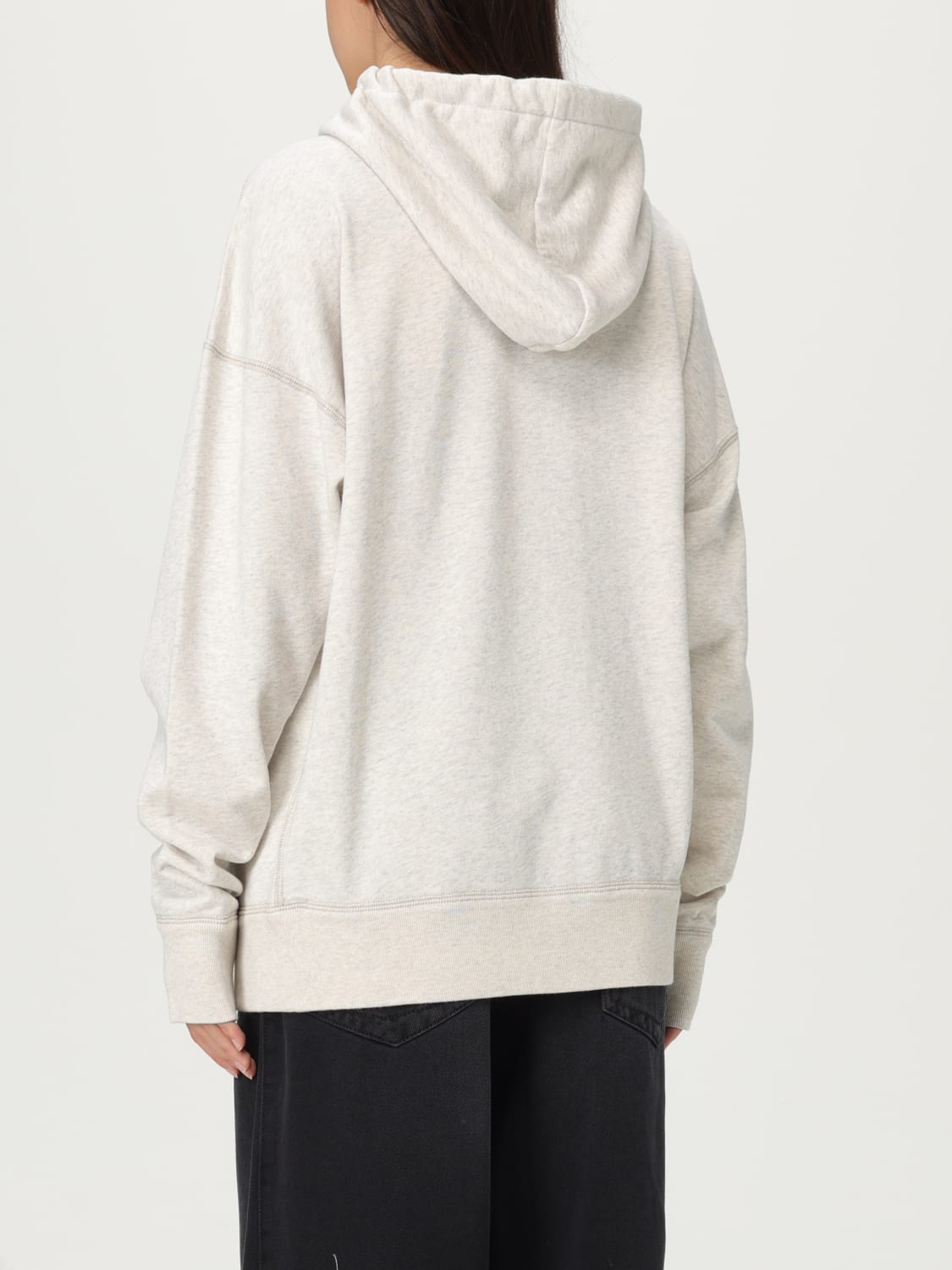 ISABEL MARANT ETOILE 卫衣: 毛衣 女士 Isabel Marant Etoile, 米色 - Img 3