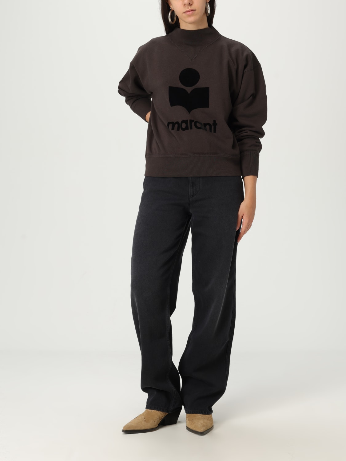 ISABEL MARANT ETOILE PULL: Pull femme Isabel Marant Etoile, Noir - Img 2