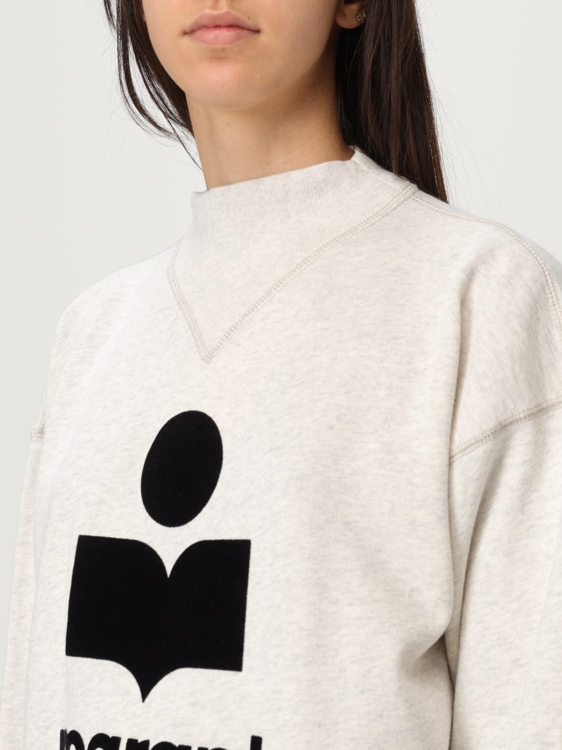 ISABEL MARANT ETOILE SWEATER: Sweater woman Isabel Marant Etoile, Beige - Img 4