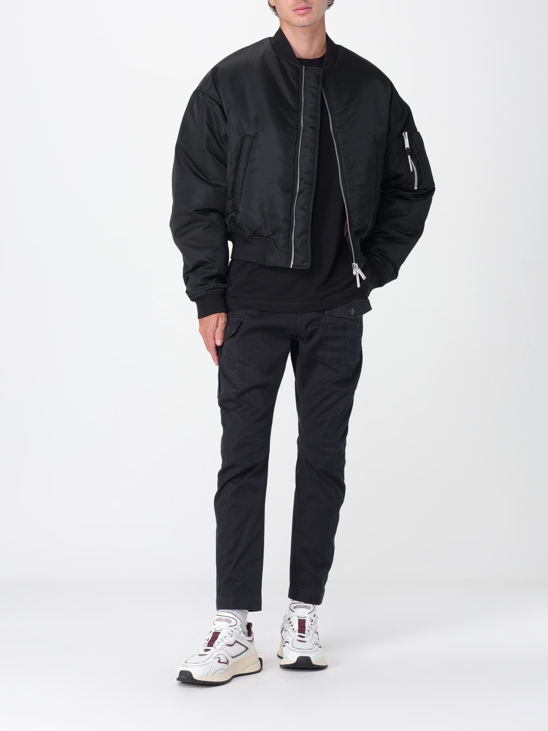 DSQUARED2 PANTS: Pants men Dsquared2, Black - Img 2