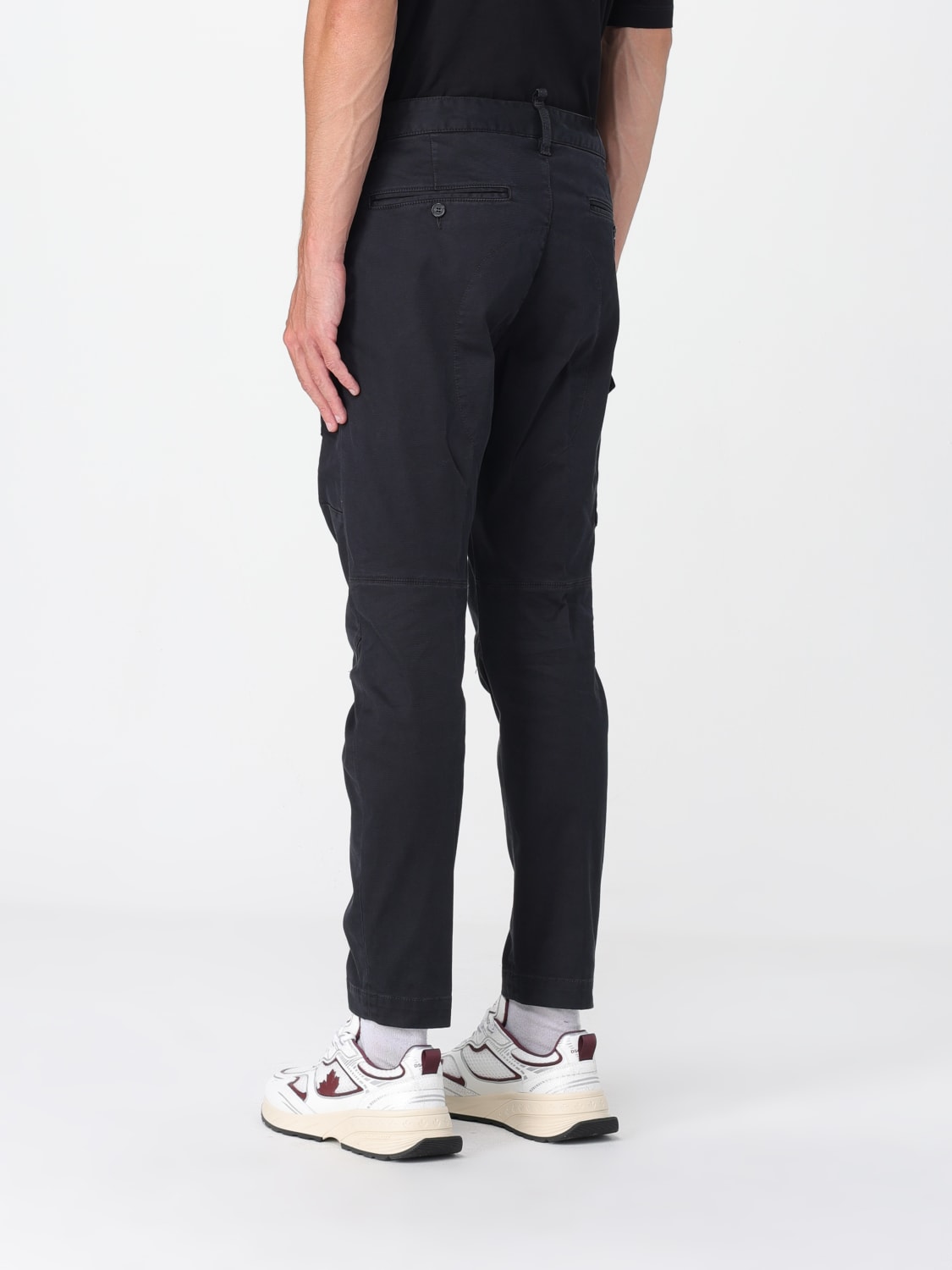 DSQUARED2 PANTS: Pants men Dsquared2, Black - Img 3