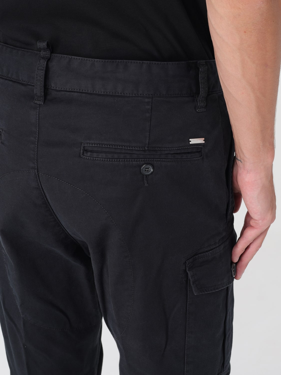 DSQUARED2 PANTS: Pants men Dsquared2, Black - Img 4