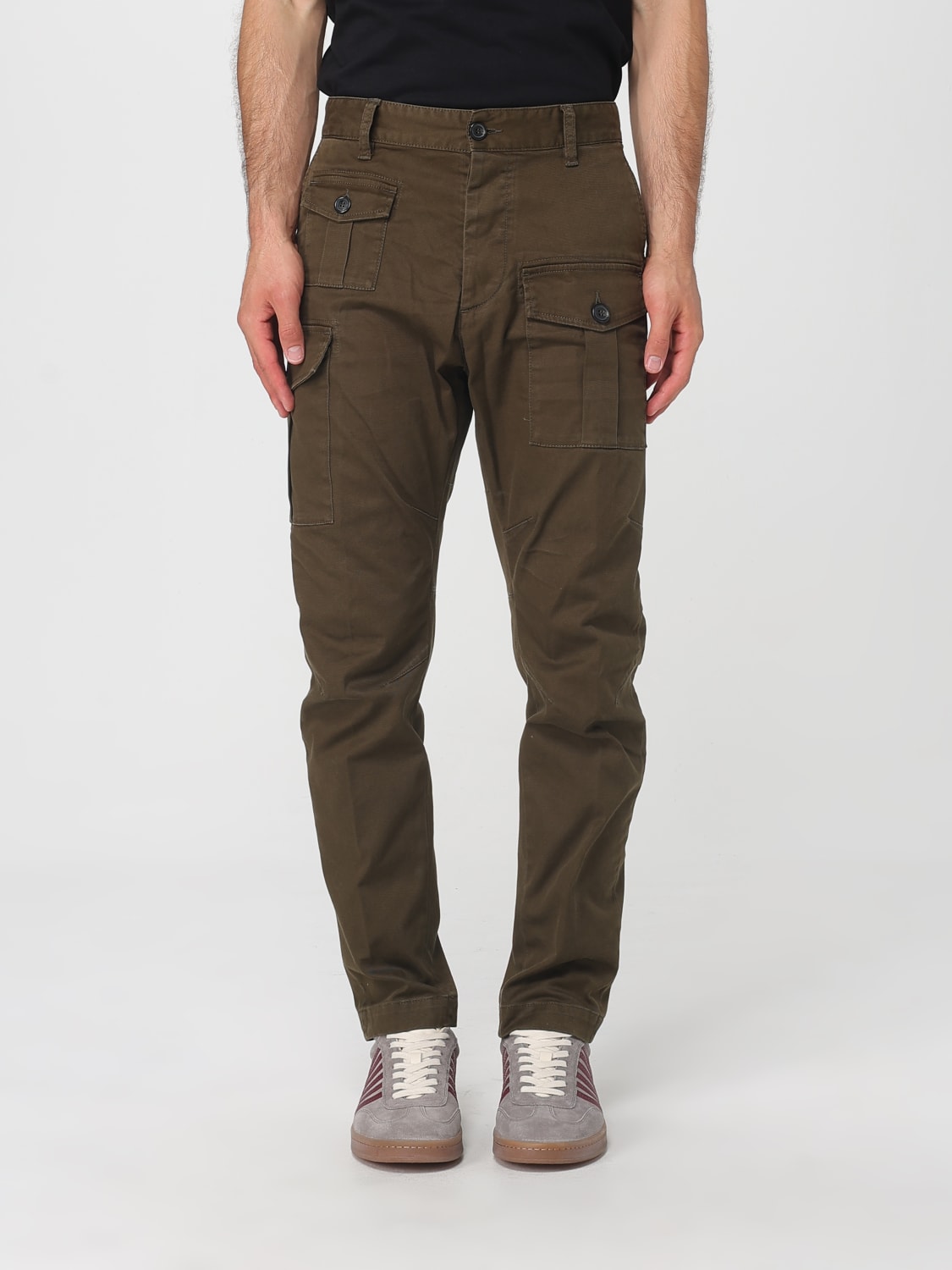 DSQUARED2 HOSE: Hose herren Dsquared2, Grün - Img 1