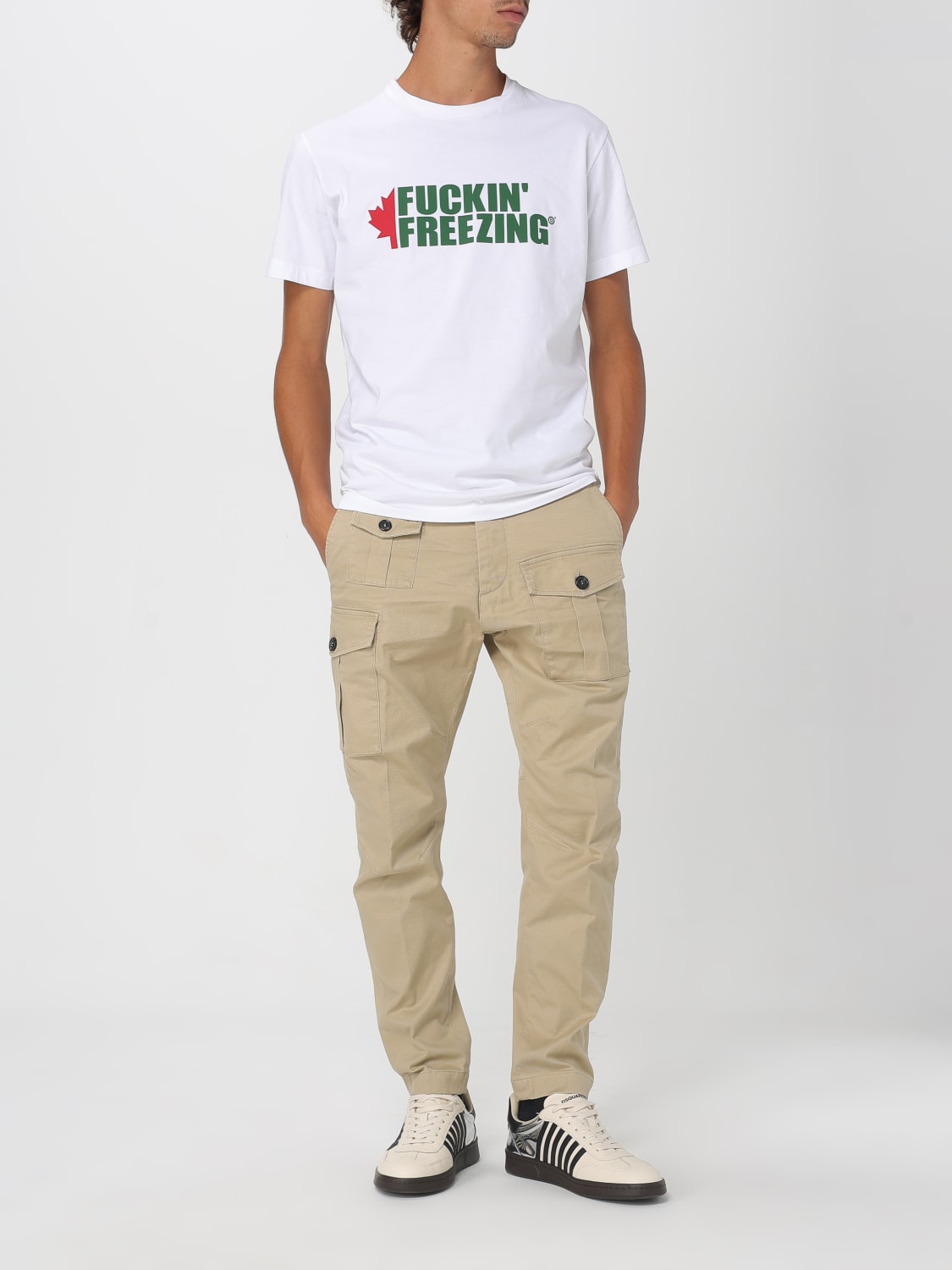 DSQUARED2 PANTS: Pants men Dsquared2, Sand - Img 2