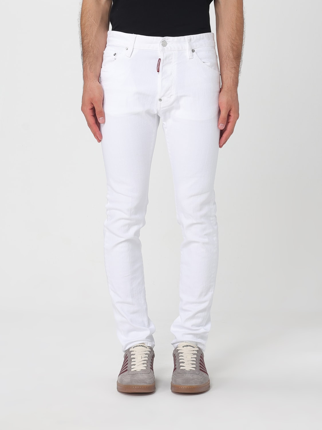 DSQUARED2 JEANS: Jeans men Dsquared2, White - Img 1