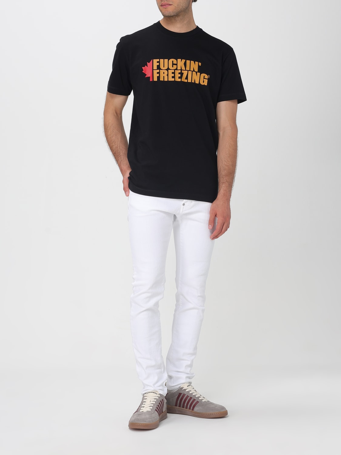 DSQUARED2 JEANS: Jeans men Dsquared2, White - Img 2