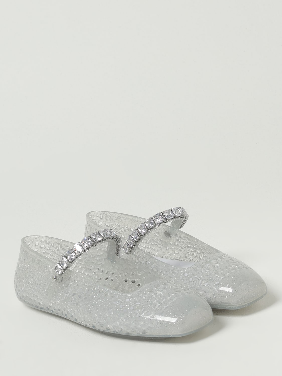 JIMMY CHOO BALLERINE: Chaussures femme Jimmy Choo, Argent - Img 2