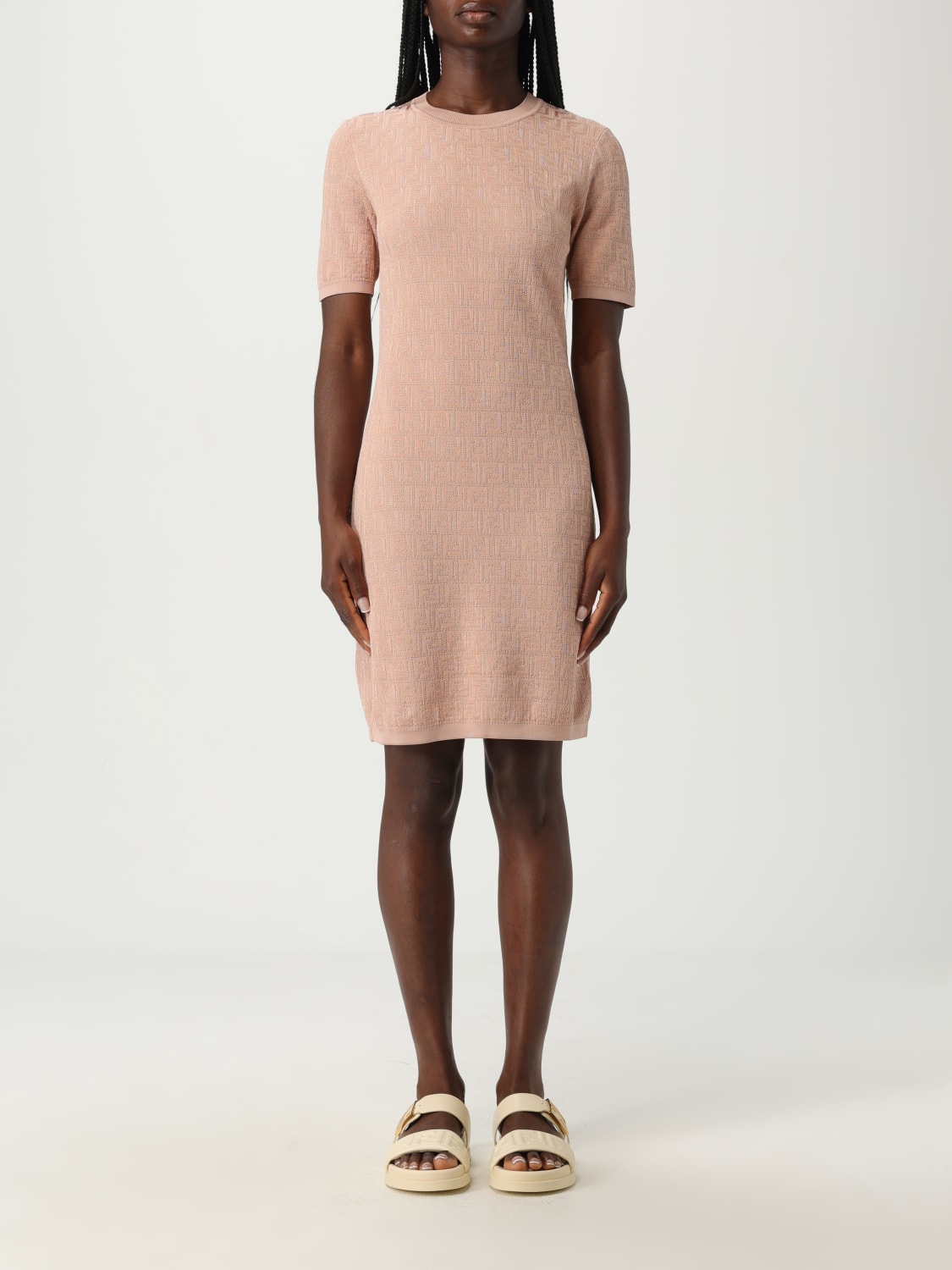 FENDI DRESS: Dress woman Fendi, Pink - Img 1