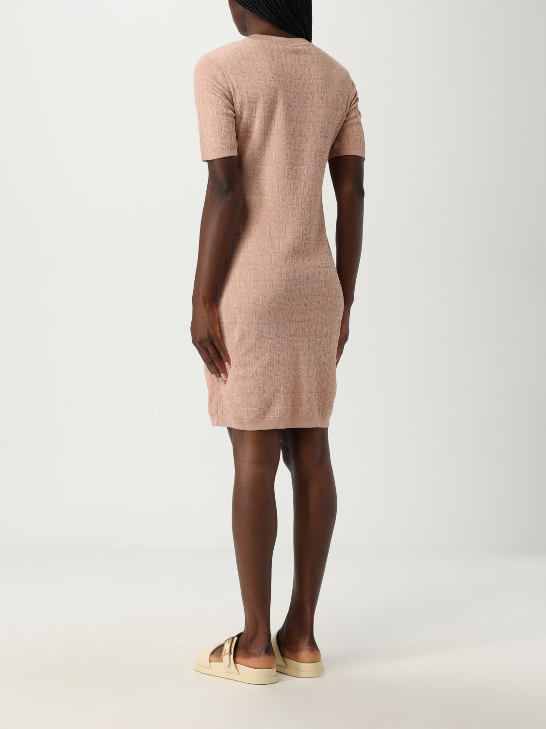 FENDI DRESS: Dress woman Fendi, Pink - Img 2