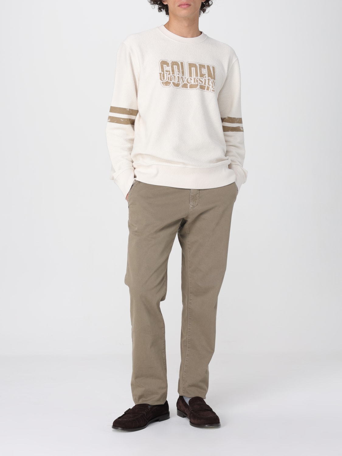 GOLDEN GOOSE SWEATSHIRT: Sweatshirt men Golden Goose, White - Img 2