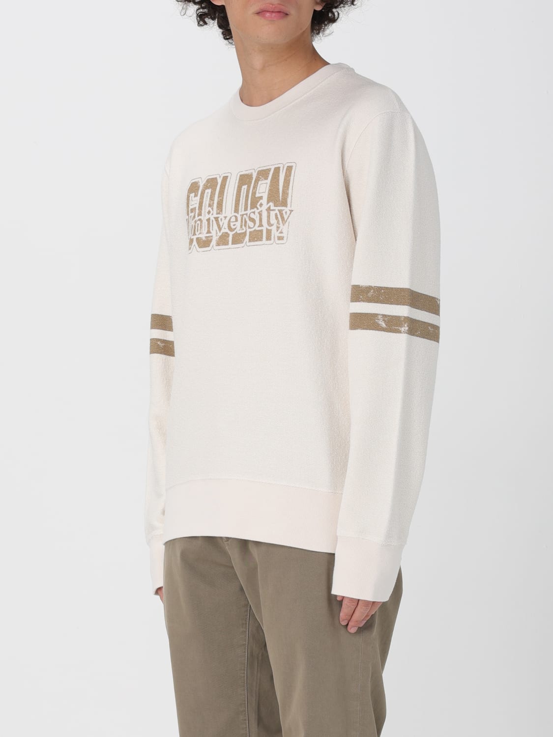 GOLDEN GOOSE SWEATSHIRT: Sweatshirt men Golden Goose, White - Img 4