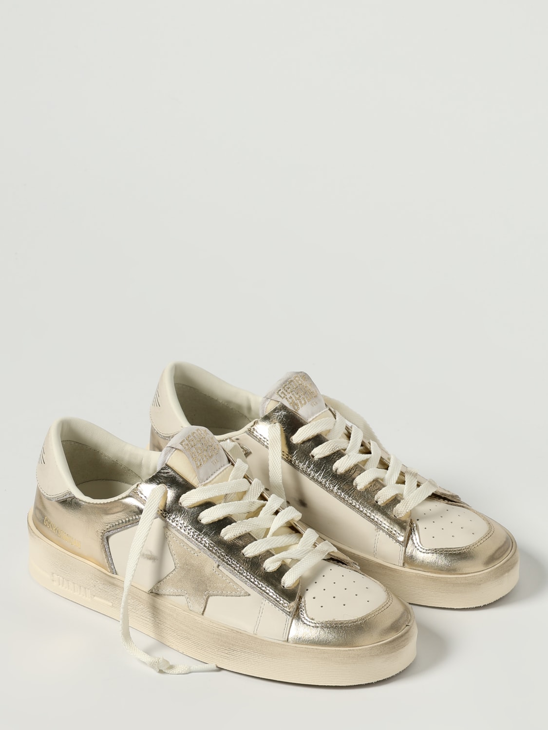 GOLDEN GOOSE SNEAKERS: Sneakers woman Golden Goose, Grey - Img 2