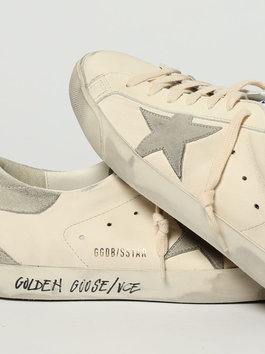 GOLDEN GOOSE SNEAKERS: Sneakers men Golden Goose, White - Img 4