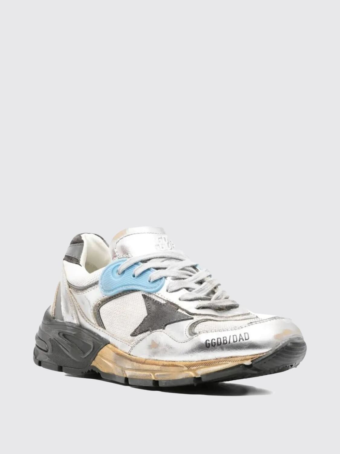 GOLDEN GOOSE SNEAKERS: Sneakers men Golden Goose, Silver - Img 2