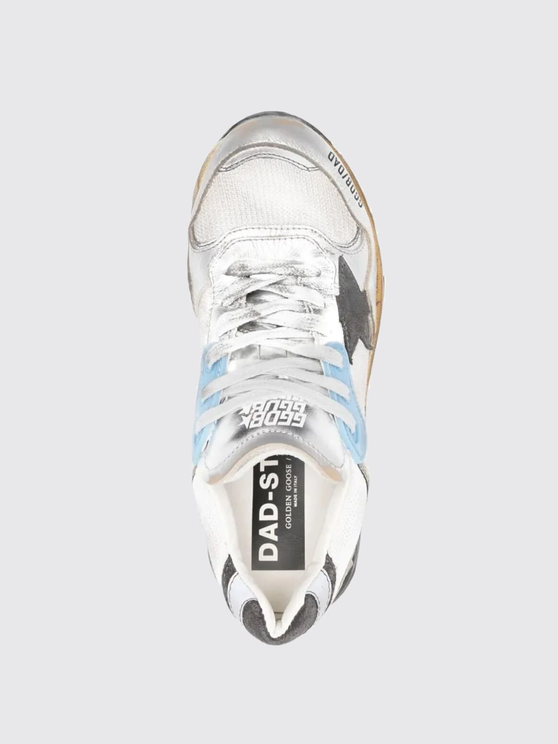 GOLDEN GOOSE SNEAKERS: Sneakers men Golden Goose, Silver - Img 4