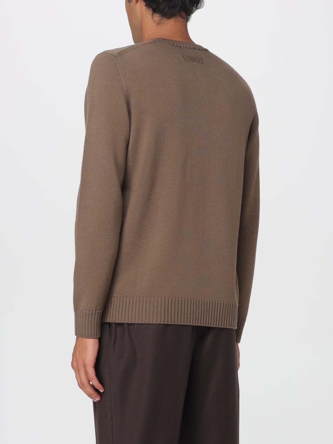 DRUMOHR SWEATER: Sweater men Drumohr, Brown - Img 2