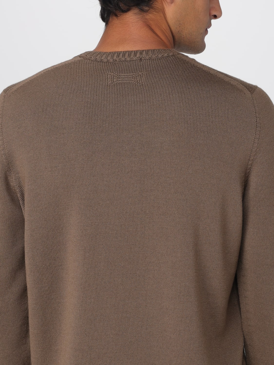 DRUMOHR SWEATER: Sweater men Drumohr, Brown - Img 3
