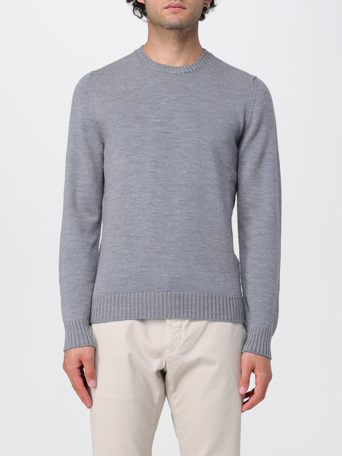 DRUMOHR SWEATER: Sweater men Drumohr, Grey 1 - Img 1
