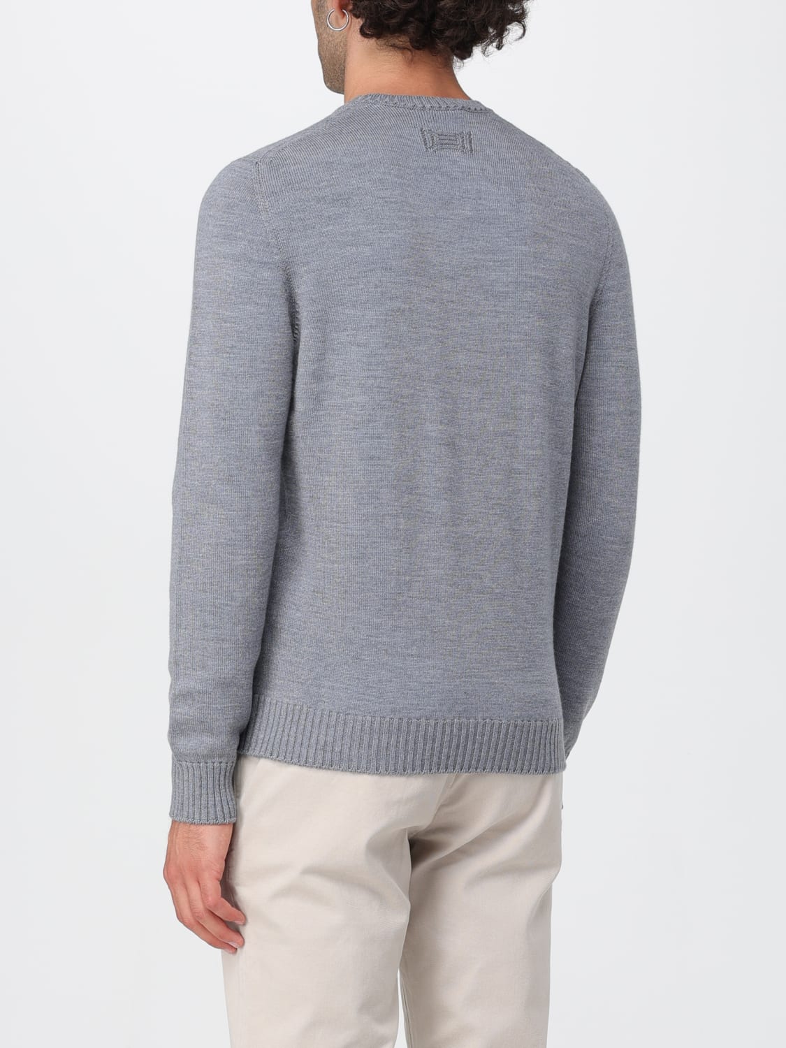 DRUMOHR SWEATER: Sweater men Drumohr, Grey 1 - Img 2