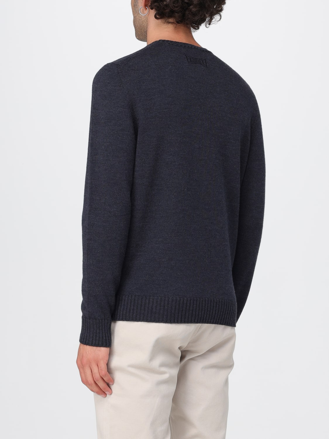 DRUMOHR PULLOVER: Pullover herren Drumohr, Grau 2 - Img 2