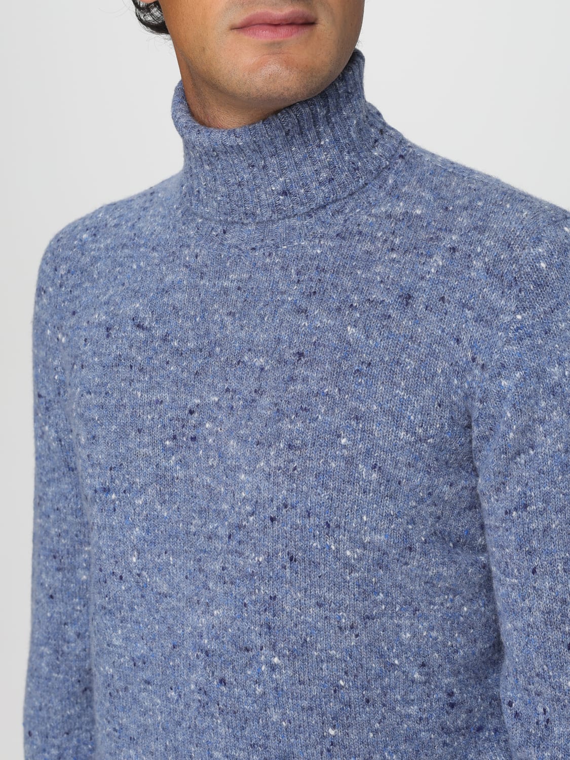 DRUMOHR PULLOVER: Pullover herren Drumohr, Denim - Img 3