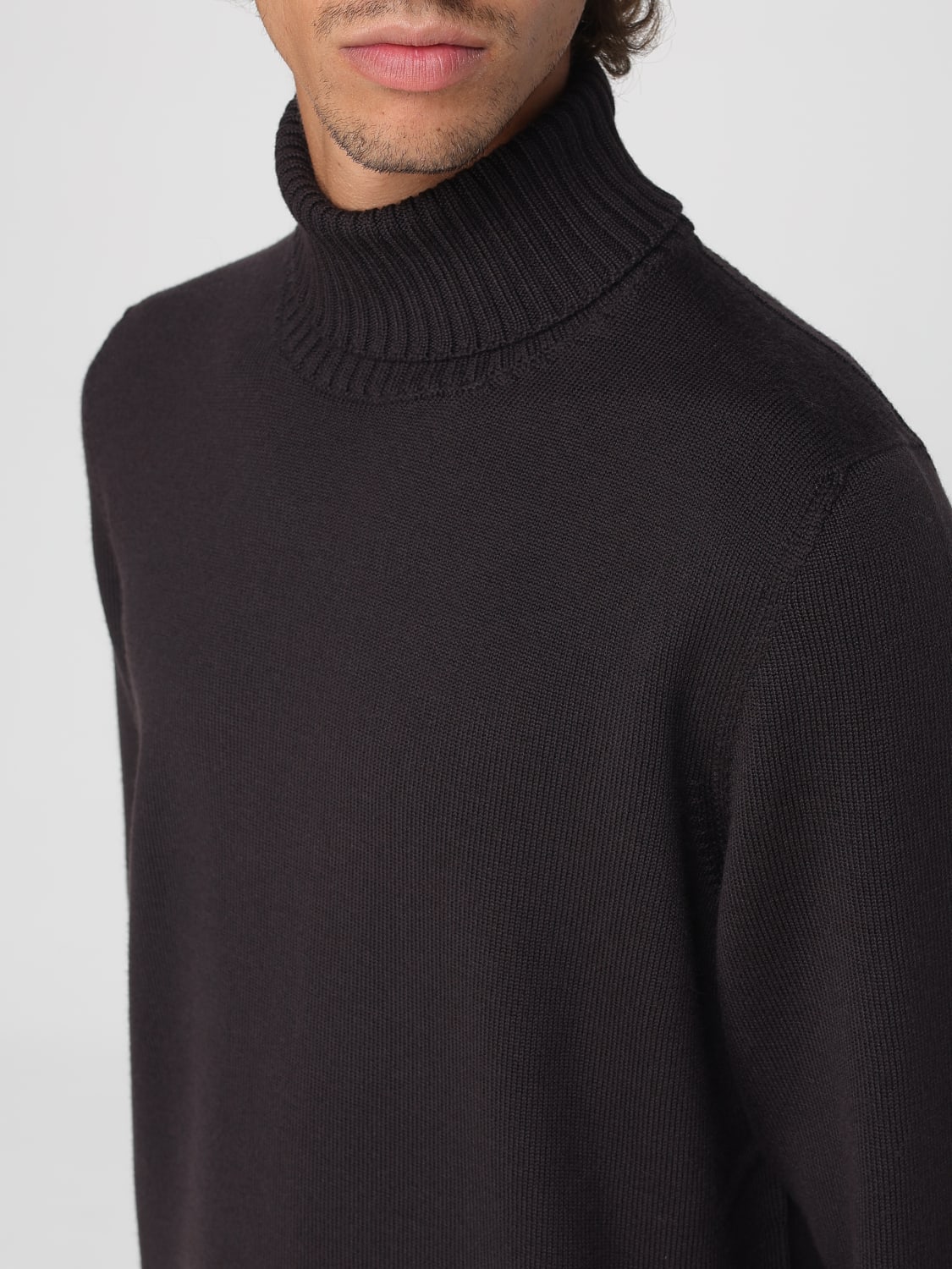 DRUMOHR SWEATER: Sweater men Drumohr, Brown - Img 3