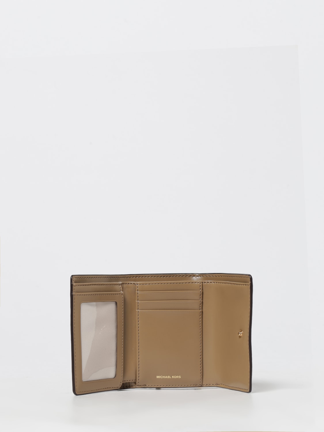 MICHAEL KORS WALLET: Wallet woman Michael Kors, Beige - Img 2