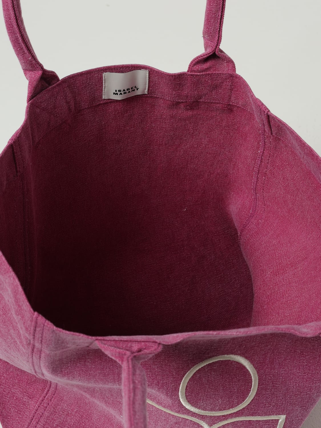 ISABEL MARANT SAC CABAS: Sac porté épaule femme Isabel Marant, Fuchsia - Img 3