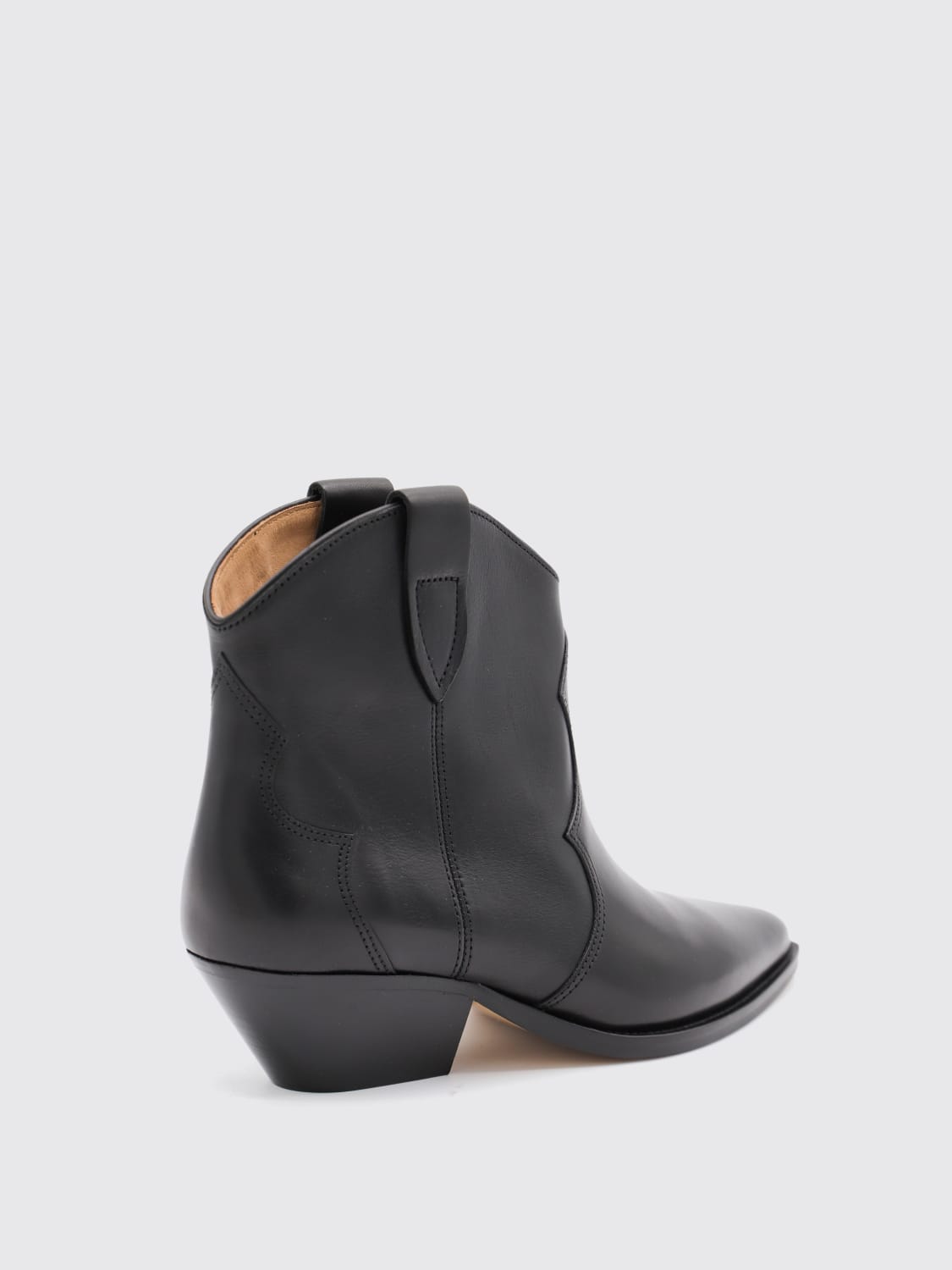 ISABEL MARANT BOTTES: Bottines plates femme Isabel Marant, Noir - Img 3