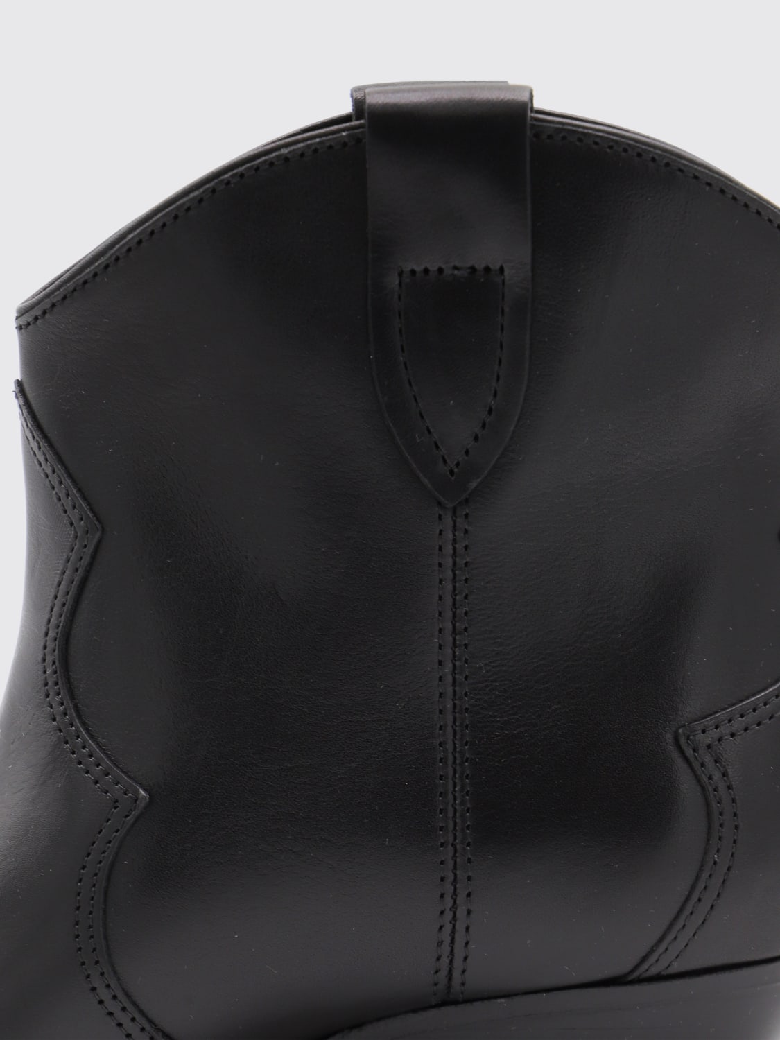 ISABEL MARANT BOTTES: Bottines plates femme Isabel Marant, Noir - Img 4